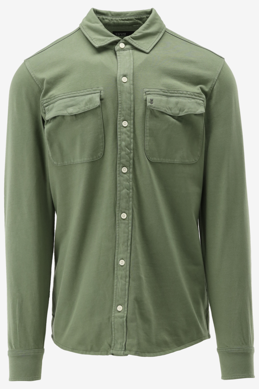 Butcher of Blue Casual Shirt FINN POCKET JERSEY maat M