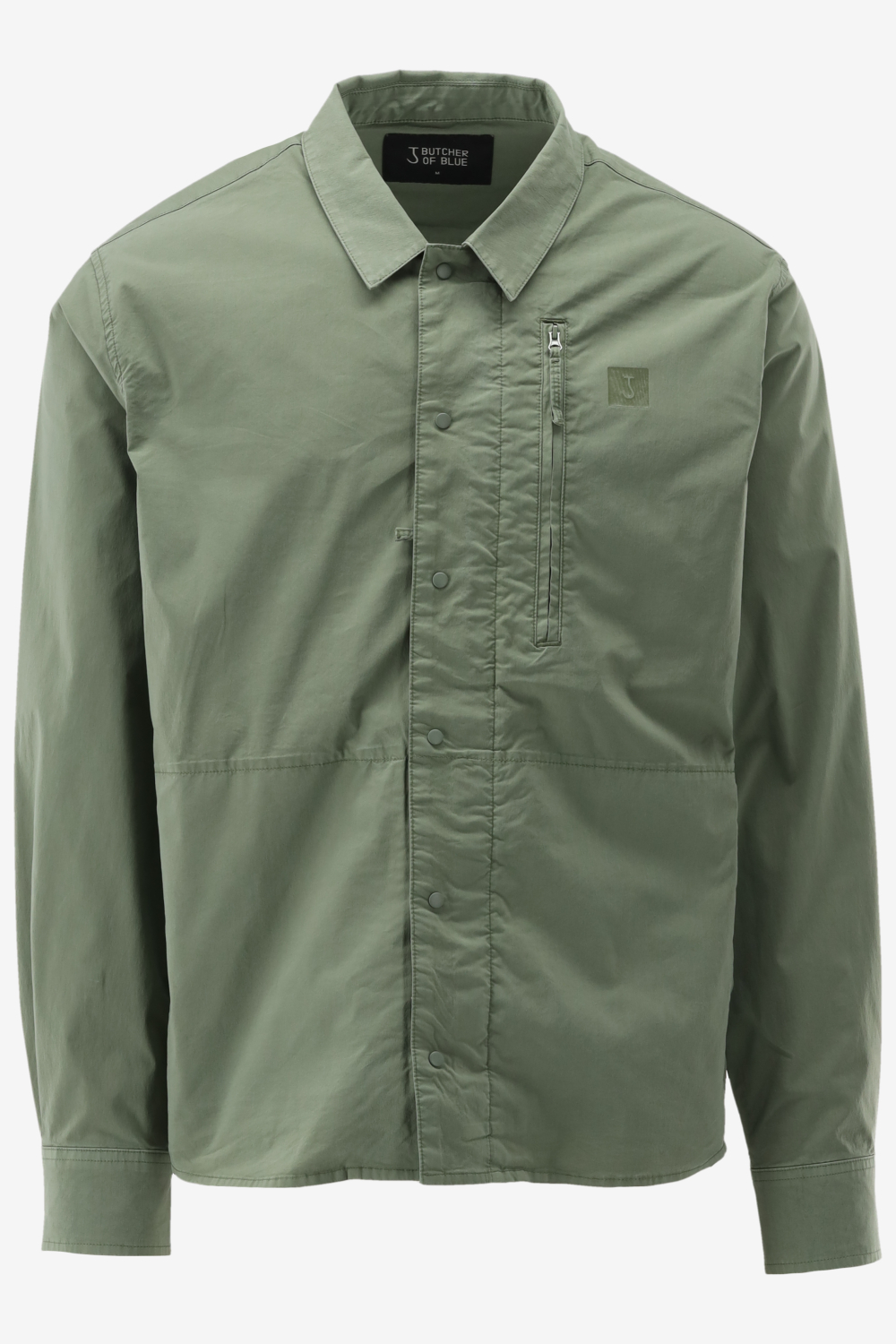 Butcher of Blue Casual Shirt LUCA POPLIN OVERSHIRT maat S