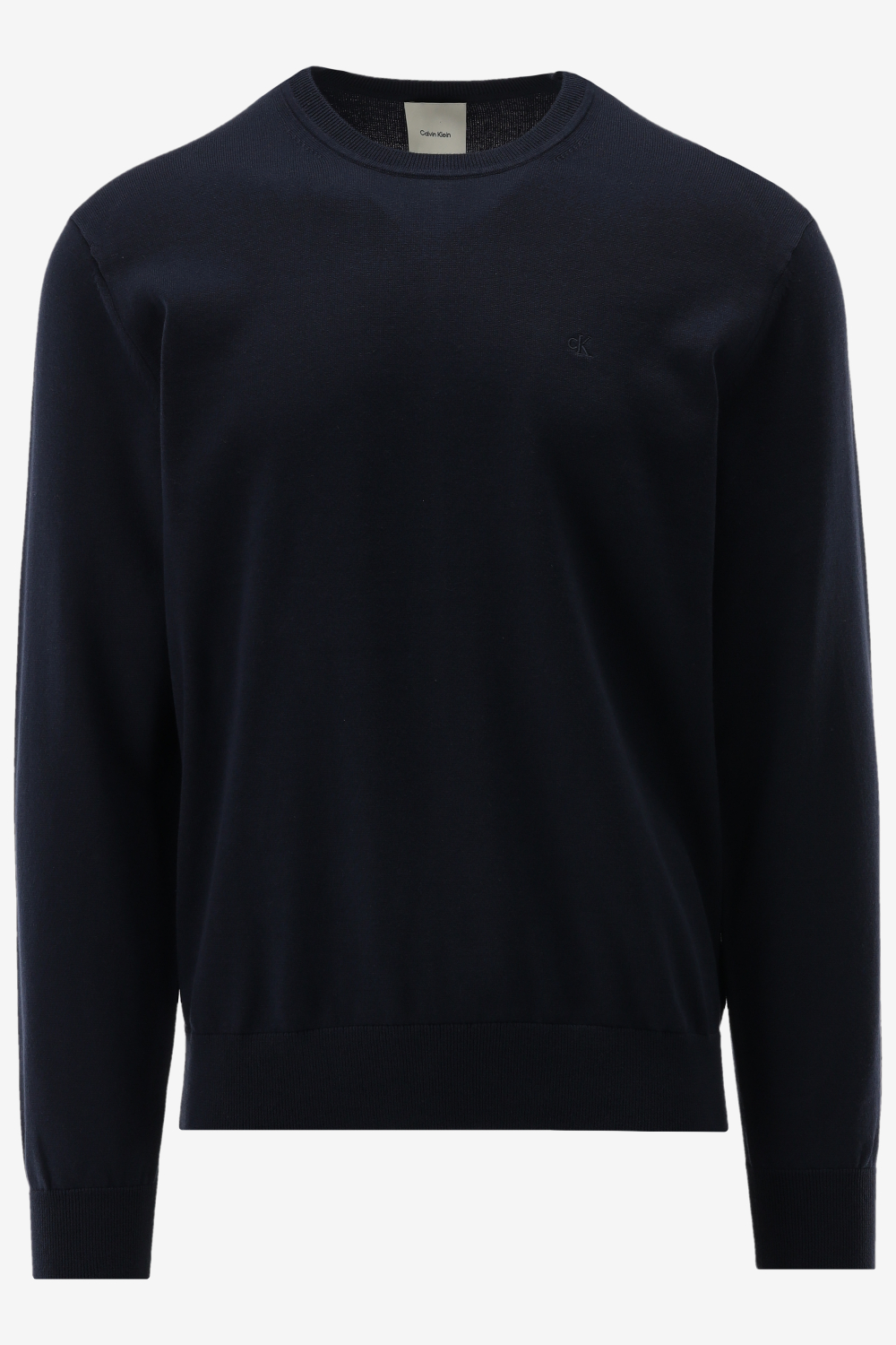 Calvin Klein Trui LS SUPIMA COTTON CRE, CEF maat M