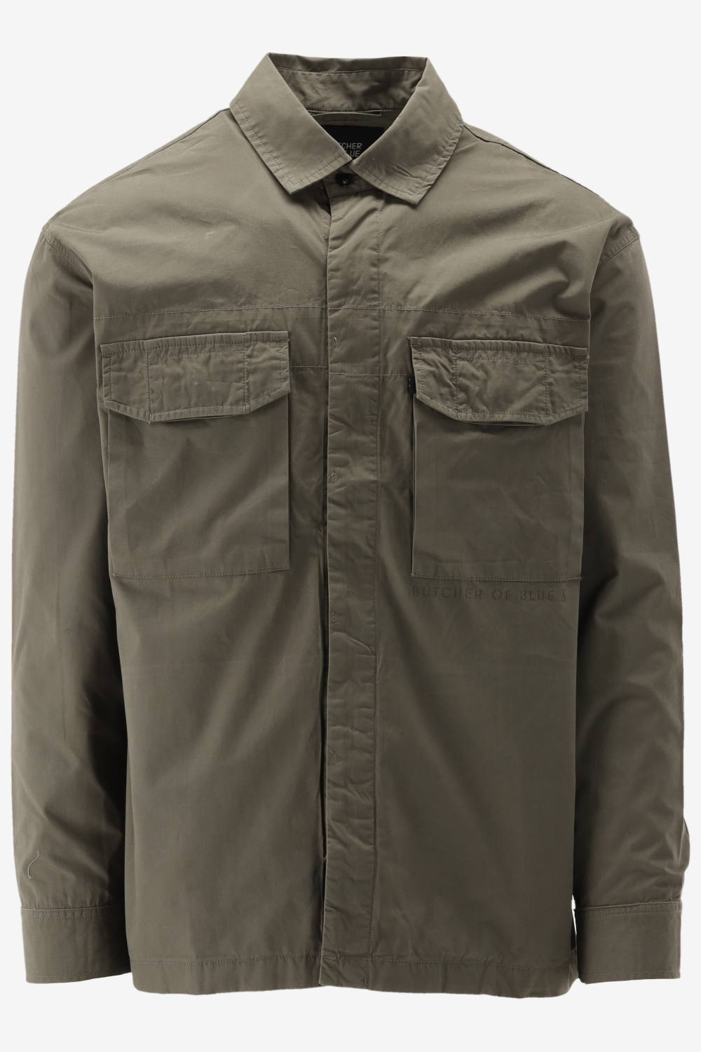 Butcher of Blue Casual Shirt DAN COTTON maat L