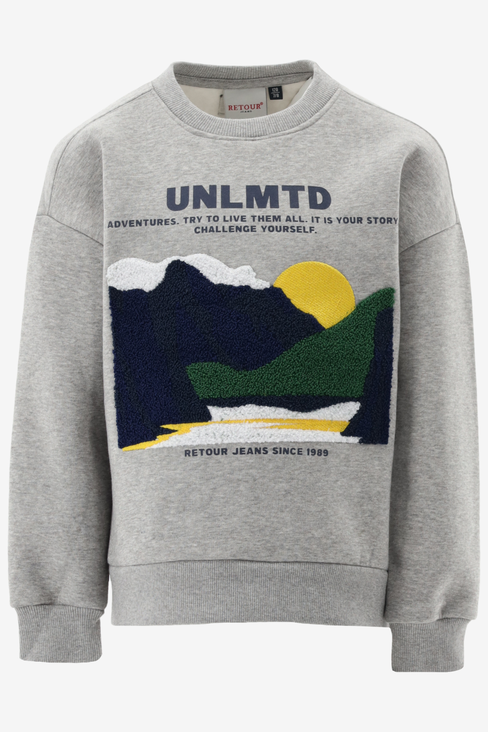 Retour Sweater EDO maat 128-8J
