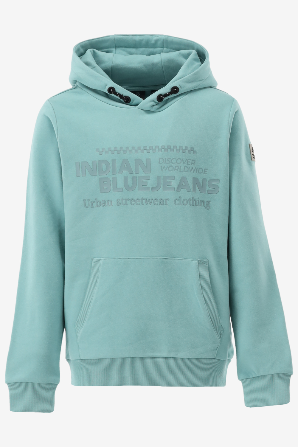 Indian Blue Hoodie maat 116-6J