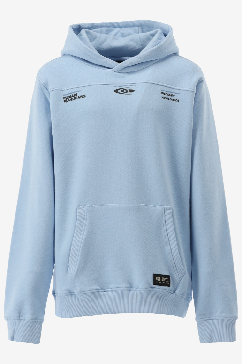 Indian Blue Hoodie maat 116-6J