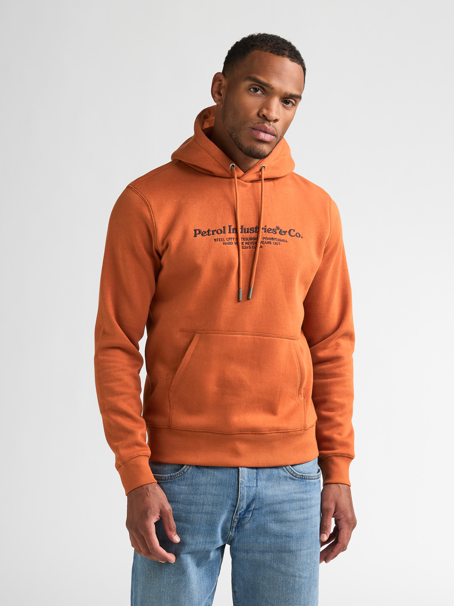 Petrol Hoodie maat L