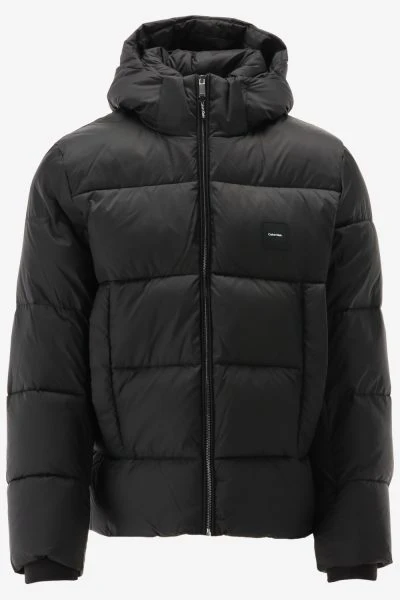 Calvin Klein Jas HOODED QUILT PUFFER