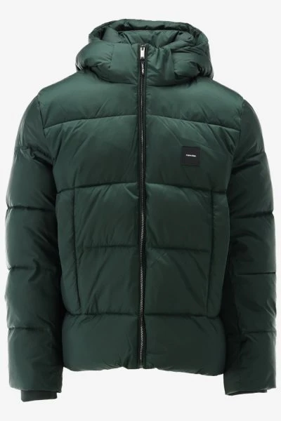 Calvin Klein Jas HOODED QUILT PUFFER