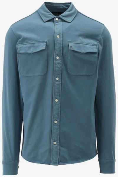 Butcher of Blue Casual Shirt FINN POCKET JERSEY