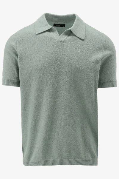 Butcher of Blue Poloshirt BOUCLE KNIT POLO