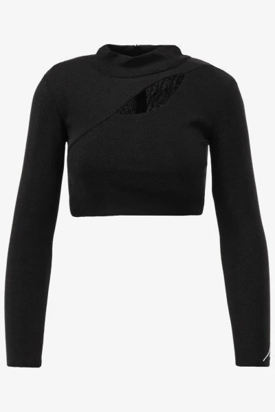 Malelions Top SPARKLING CUT-OUT CROP TOP