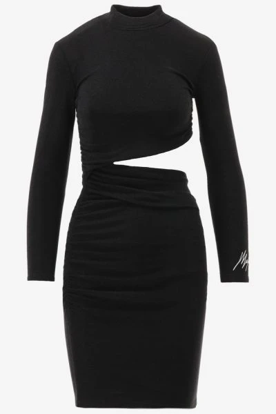 Malelions Jurk SPARKLING CUT-OUT DRESS