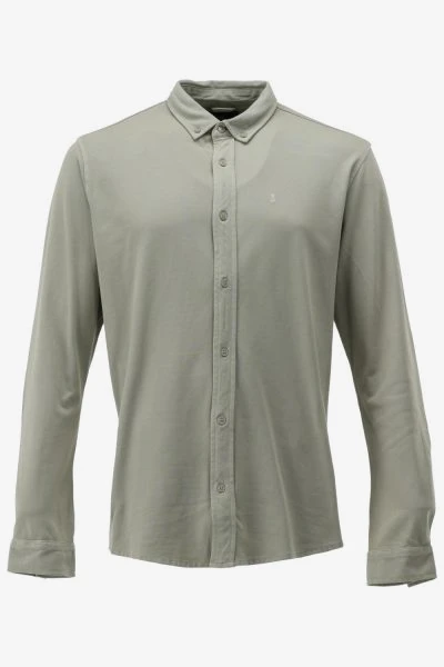 Butcher of Blue Casual Shirt ROBBINS CLEAN PIQUE SHIRT