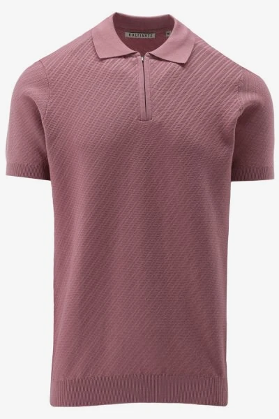 Kultivate Poloshirt OBLIQUE ZIP