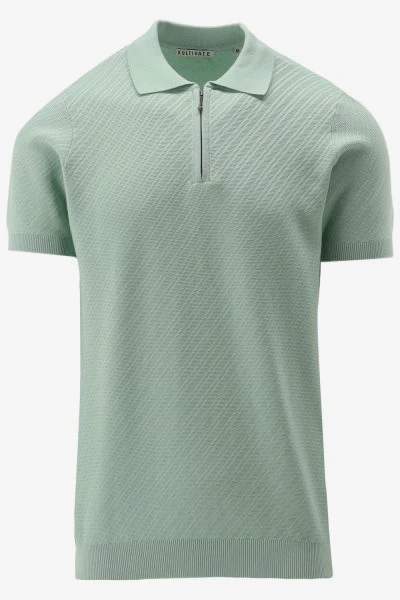 Kultivate Poloshirt OBLIQUE ZIP