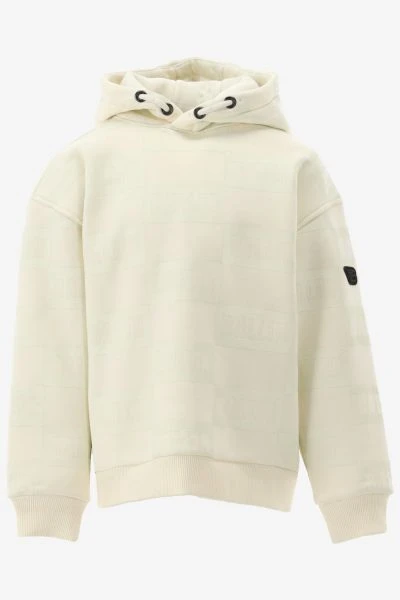 Ballin Hoodie CHECK LOGO PRINT