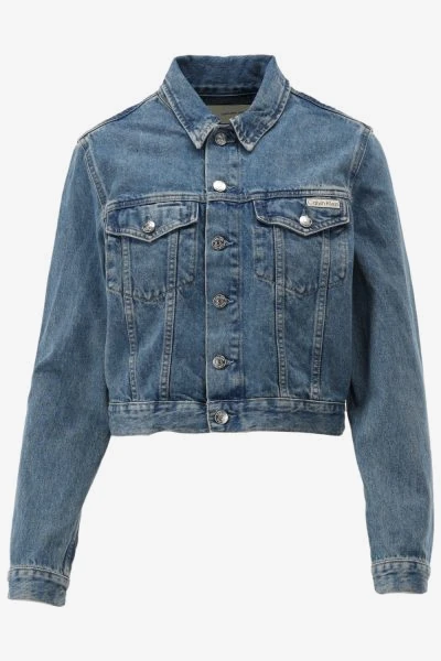 Calvin Klein Spijkerjas CROPPED