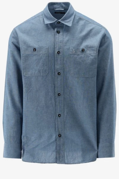 Butcher of Blue Casual Shirt AIDAN WORKER CHAMBRAY