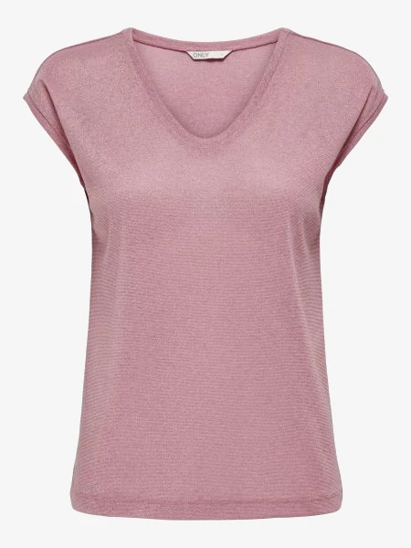 Only T-shirt SILVERY