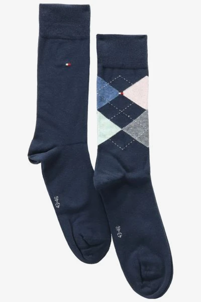 Tommy Hilfiger Sokken CHECK 2P