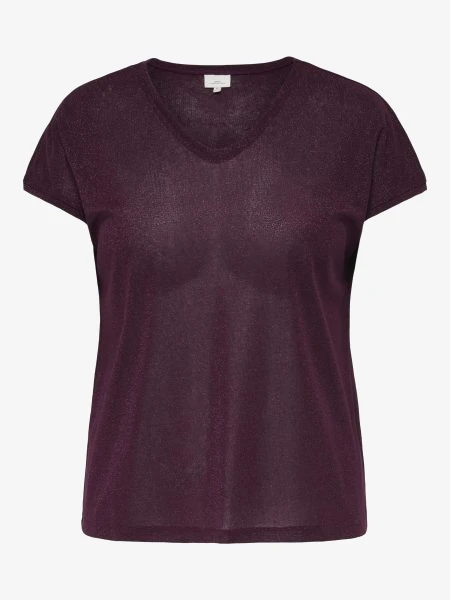 Only Carmakoma T-shirt SILVERY