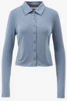 Calvin Klein Blouse MODAL LONG SLEEVE SH - productfoto