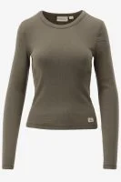 Calvin Klein Longsleeve WASHED LABEL RIB LON - productfoto