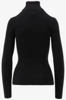 Calvin Klein Trui WOVEN LABEL ROLL NEC - productfoto