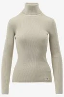 Calvin Klein Trui WOVEN LABEL ROLL NEC - productfoto