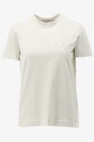 Calvin Klein T-shirt SATIN APPLIQUE REGUL, YBI - productfoto