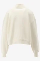 Calvin Klein Sweatvest SATIN APPLIQUE ZIP-T, YBI - productfoto