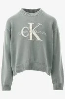 Calvin Klein Trui MONOLOGO SWEATER - productfoto