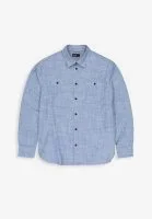 Butcher of Blue Casual Shirt AIDAN WORKER CHAMBRAY SHIRT