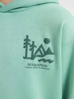 Petrol Hoodie - productfoto