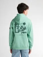 Petrol Hoodie - productfoto