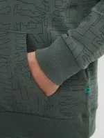 Petrol Hoodie - productfoto
