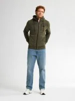 Petrol Sweatvest - productfoto