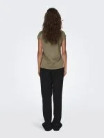 Only T-shirt SILVERY - productfoto