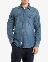 Replay jeanshemd