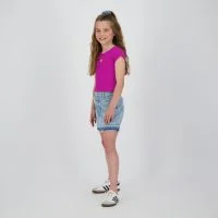 Vingino T-shirt BASIC-CROP RIB TEE