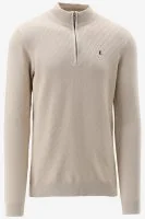 Kultivate Sweater KN CROSSED ZIP - productfoto