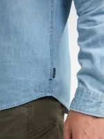 Petrol jeanshemd
