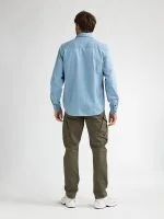 Petrol jeanshemd