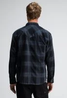 Butcher of Blue Casual Shirt CARTER WEST BLACK CHECK