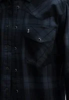 Butcher of Blue Casual Shirt CARTER WEST BLACK CHECK