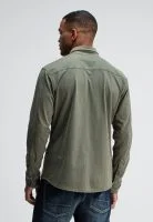 Butcher of Blue Casual Shirt AIDAN PEACHED JERSEY