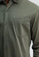 Butcher of Blue Casual Shirt AIDAN PEACHED JERSEY