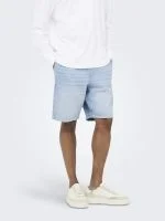 Only & Sons Jeans Short FADE