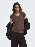 Only T-shirt SILVERY