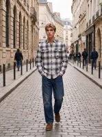 Jack&Jones Premium Overshirt BLUIVY