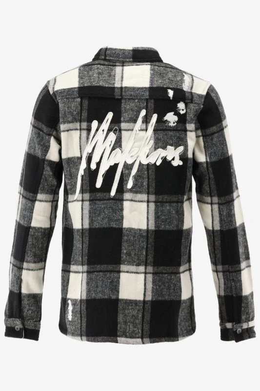 Malelions Casual Shirt Malelions Men Flannel Overshir - productfoto