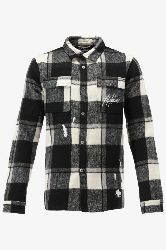 Malelions Casual Shirt Malelions Men Flannel Overshir - productfoto